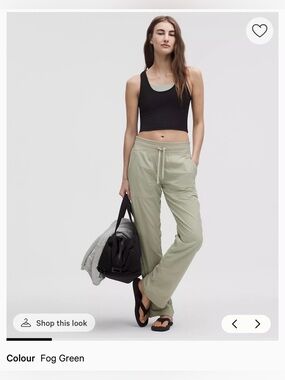 lululemon athletica Fog Green Relaxed Drawstring Joggers